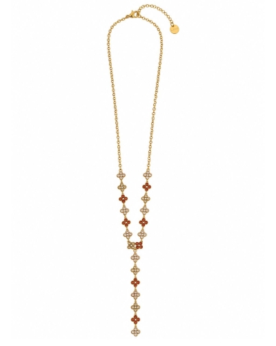 Gossip the Label I0020449 Y-KETTING CRYSTAL BLOEMEN