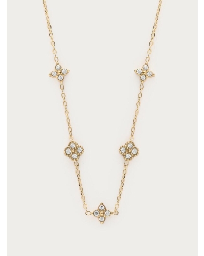 My Jewellery Necklace strass 5 clovers MJ14536
