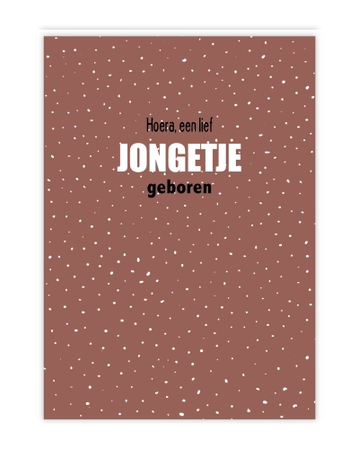 Gossip KAARTJES KAARTJE HOERA JONGETJE