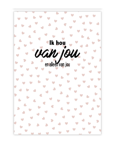Gossip KAARTJES KAARTJE IK HOU VAN JOU