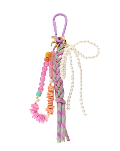 My Jewellery SLEUTELHANGER MET KRALEN LILA