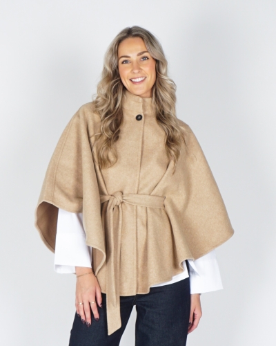 YAYA CAPE JAS CAMEL