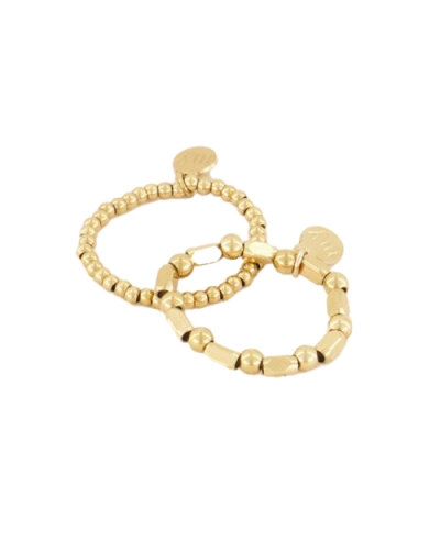 STRETCH RINGEN SET GOUD
