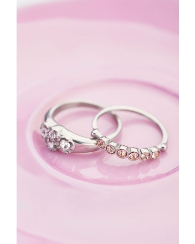 VINTAGE RING PEACH KRISTAL