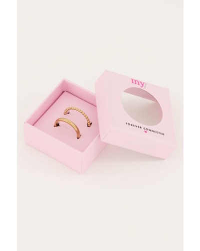 My Jewellery FOREVER CONNECTED RINGEN SET GOUD