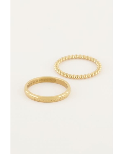 FOREVER CONNECTED RINGEN SET GOUD