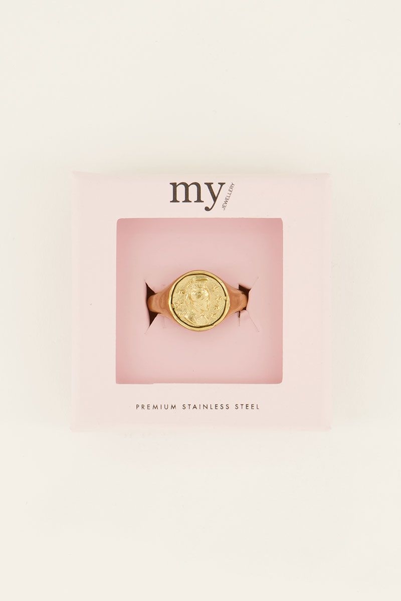 RING COIN GOUD