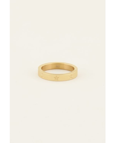 My Jewellery Ring engraved stars MJ07586
