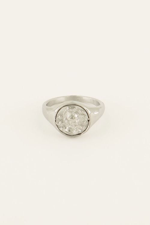 RING COIN ZILVER