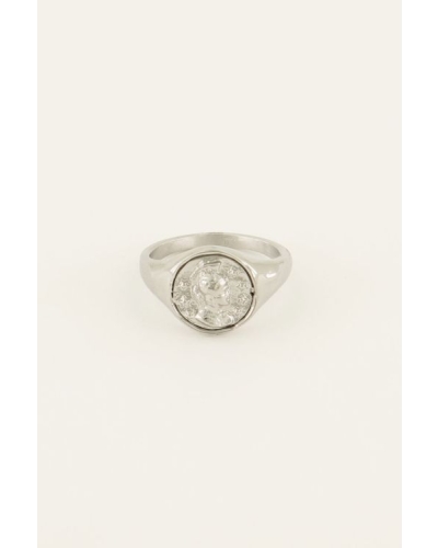 RING COIN ZILVER
