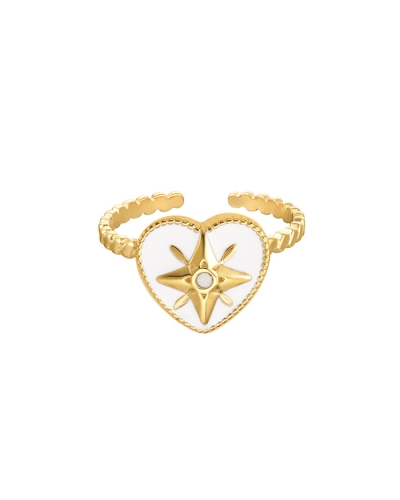 Gossip RING MET HART WIT