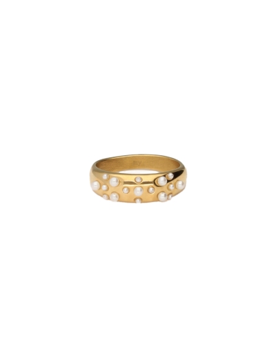 My Jewellery RING MET PARELS GOUD