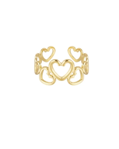 Gossip RING MET OPEN HARTJES