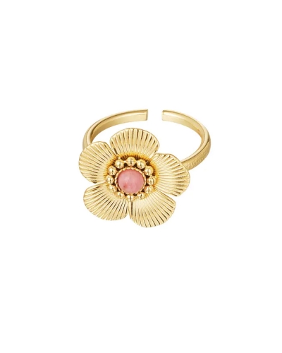 Gossip RING BLOEM ZALM