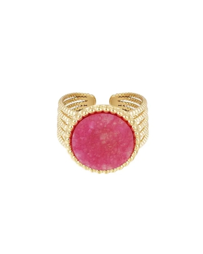 RING DUBBEL ROZE