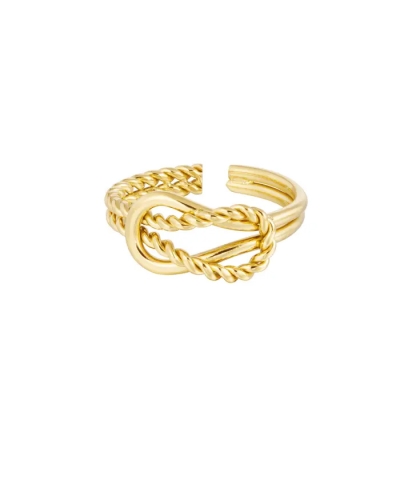 Gossip RING KNOOP GOUD