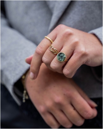 Gossip RING KNOOP GOUD