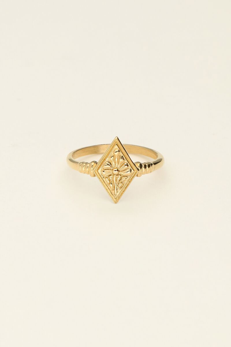 GERUITE RING GOUD