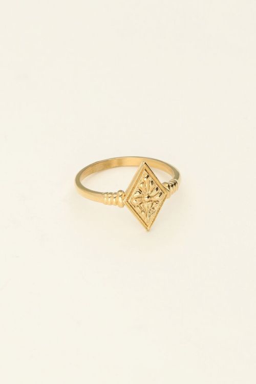 GERUITE RING GOUD