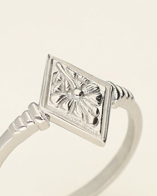 GERUITE RING ZILVER