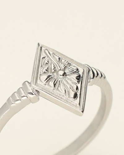 GERUITE RING ZILVER