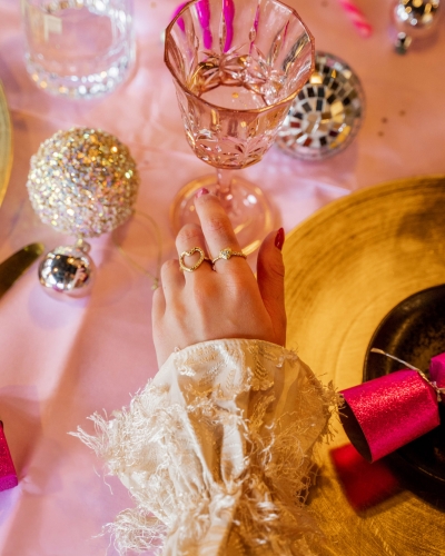 Gossip RING BOLLETJES HARTJE
