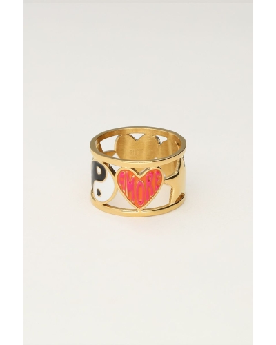 My Jewellery RING STATEMENT YIN YANG