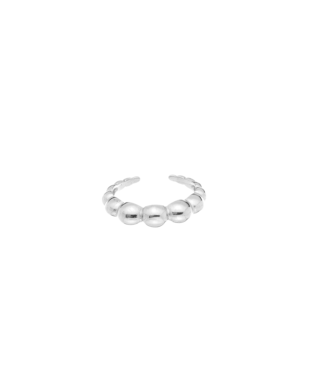 ESSENTIAL DOTS RING ZILVER