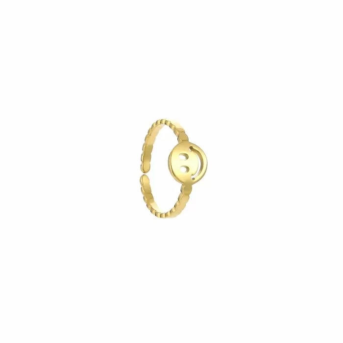 RING SMILEY GOUD
