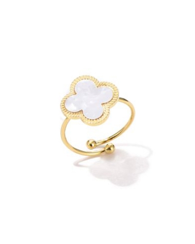 Gossip RING PARELMOER KLAVER GOUD
