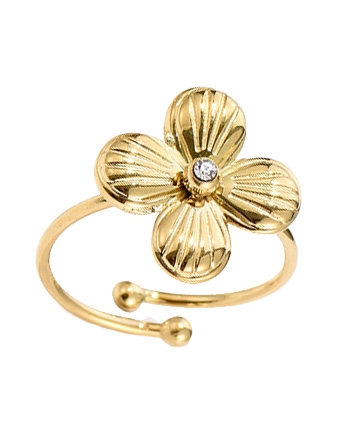 Gossip RING BLOEM STEENTJE GOUD