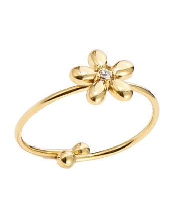 Gossip RING BLOEM STEENTJE SMALL GOUD