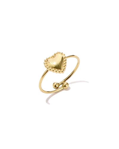 Gossip RING HARTJE BOLLETJES GOUD