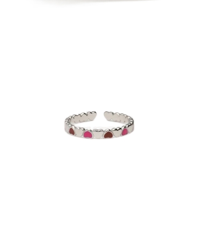 My Jewellery Ring hearts red MJ11242