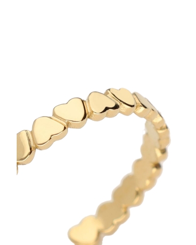 RING MET HARTJES GOUD