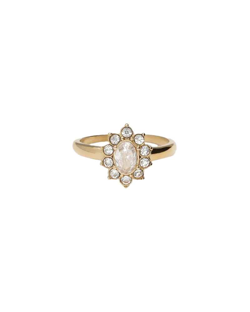 VINTAGE RING STRASS