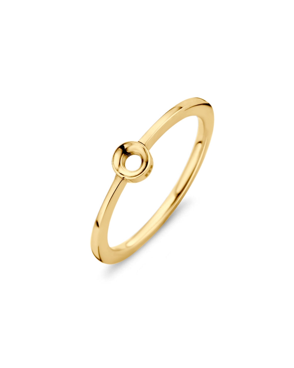 TWISTED PETITE RING GOUD
