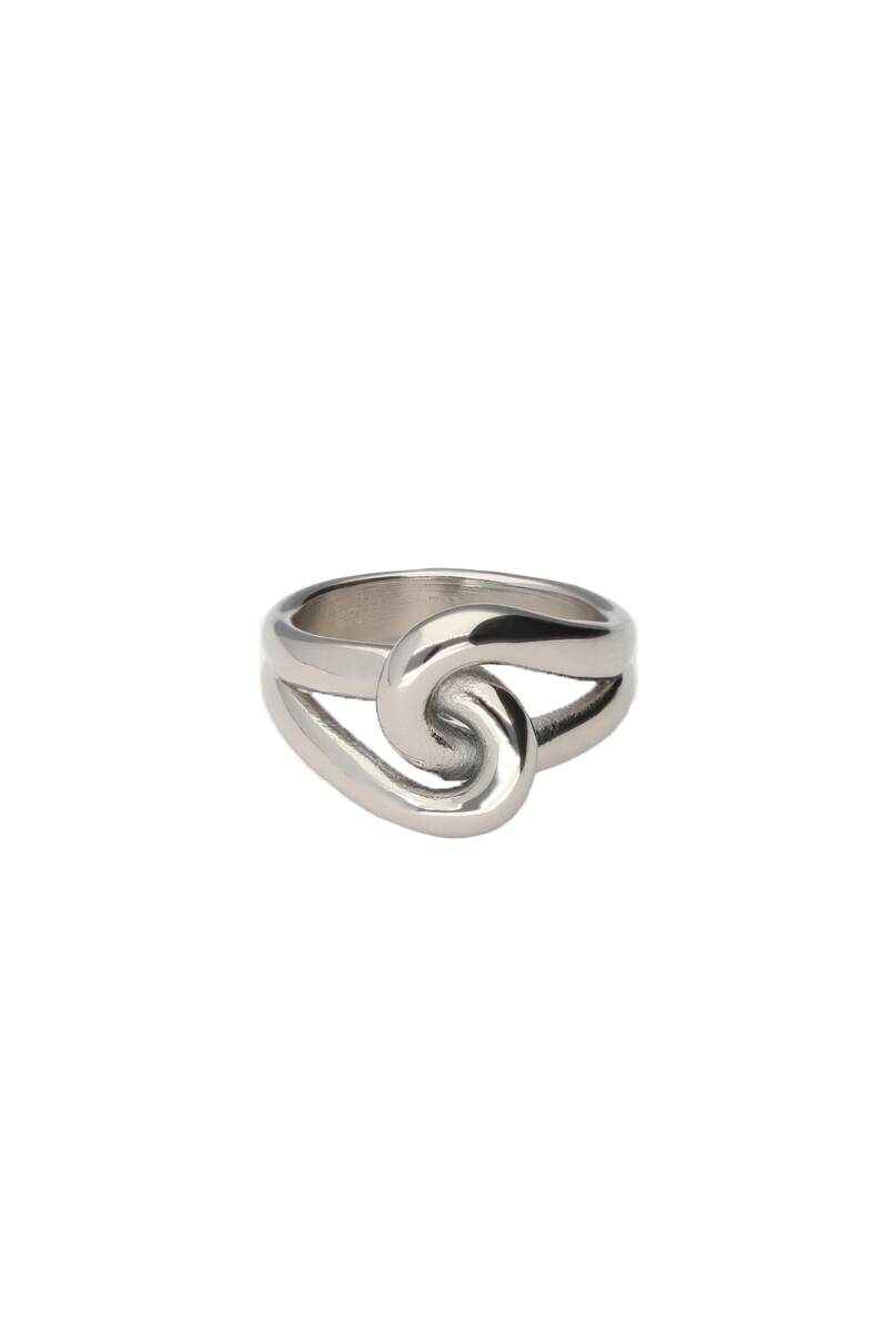 RING MET LUS ZILVER