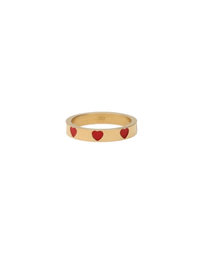 My Jewellery Ring red hearts MJ11050