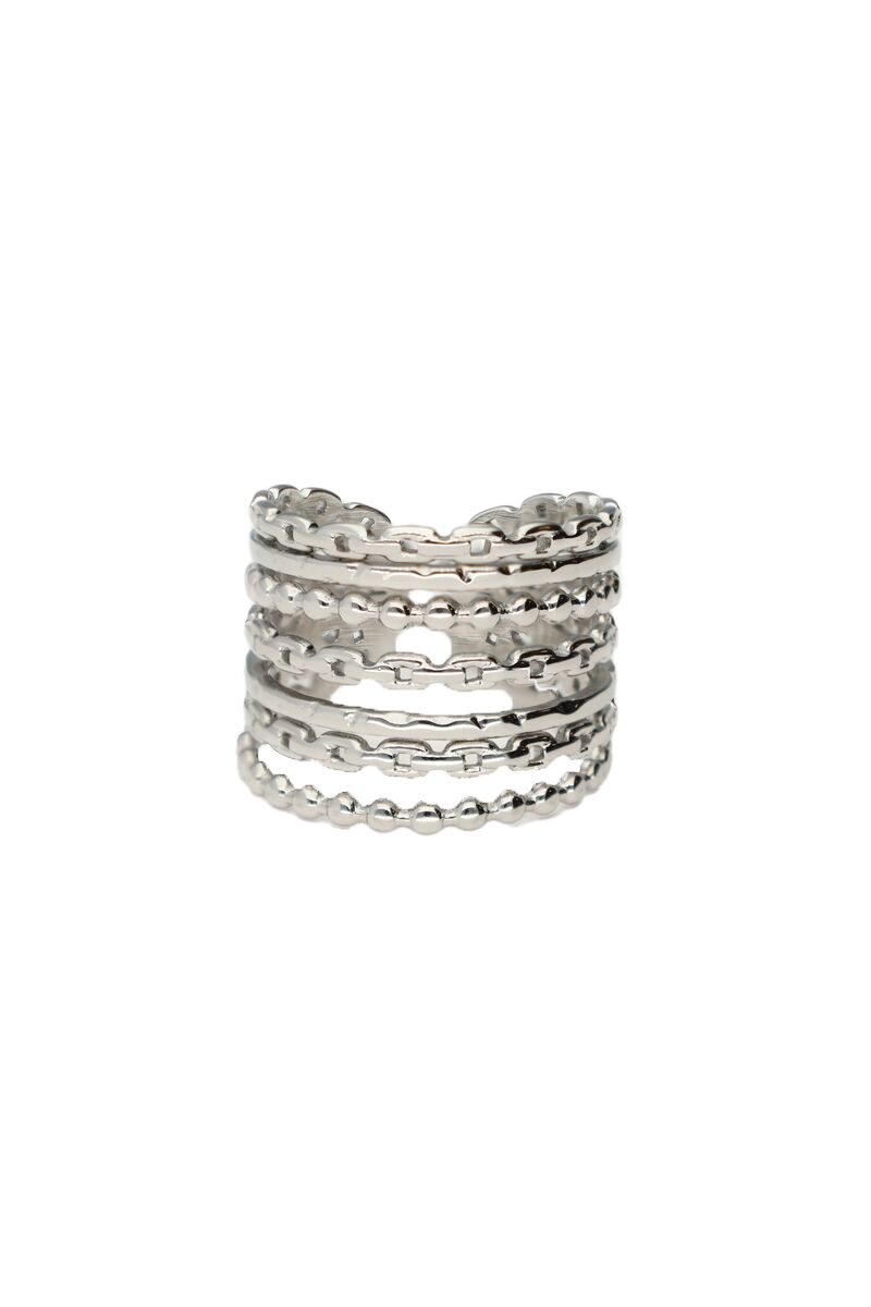 RING KETTINGEN ZILVER