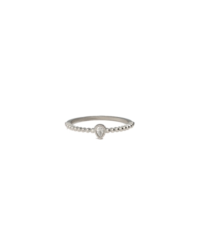My Jewellery STARRY RING MET STRASS STEEN ZILVER