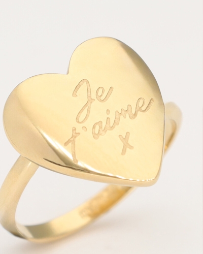 RING JE T'AIME GOUD