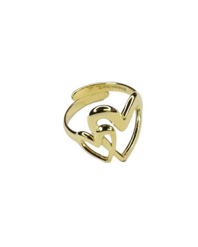 Gossip DUBBEL LOVE RING GOUD