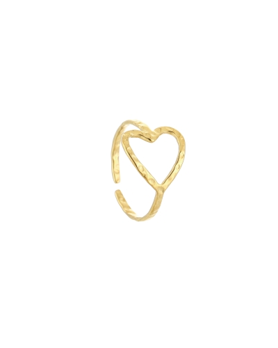 RING LIGGEND HART GOUD