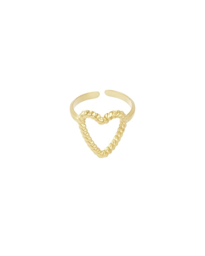 CHANGE OF HEART RING VERSTELBAAR
