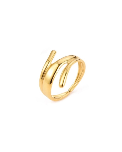 Gossip RING WAVEY GOUD