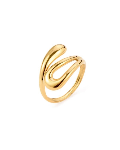Gossip RING WAVEY BOLD GOUD