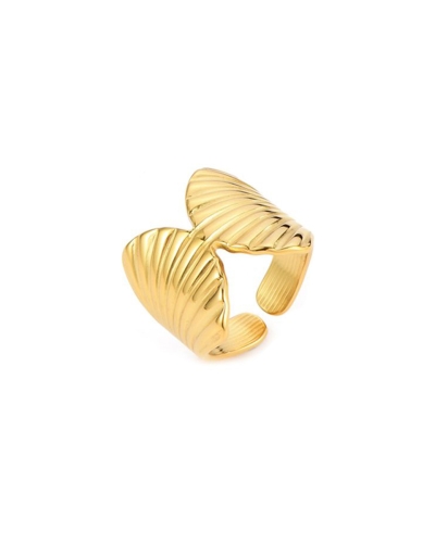 Gossip RING DOUBLE SHELL GOUD