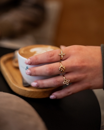 Gossip RING KLAVER HARTJES