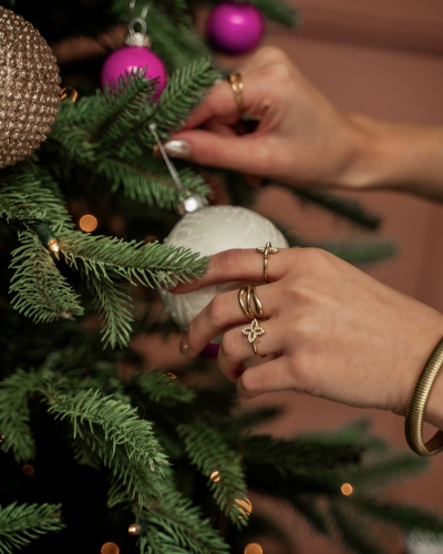 Gossip RING KLAVER STRASS SMALL